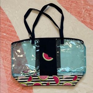 Thirty One In The Clear Transparent Tote Bag